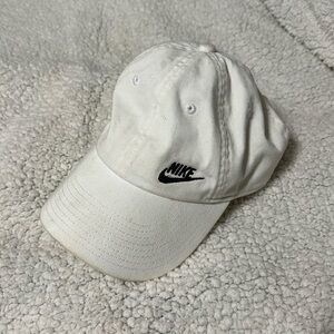 White Nike hat